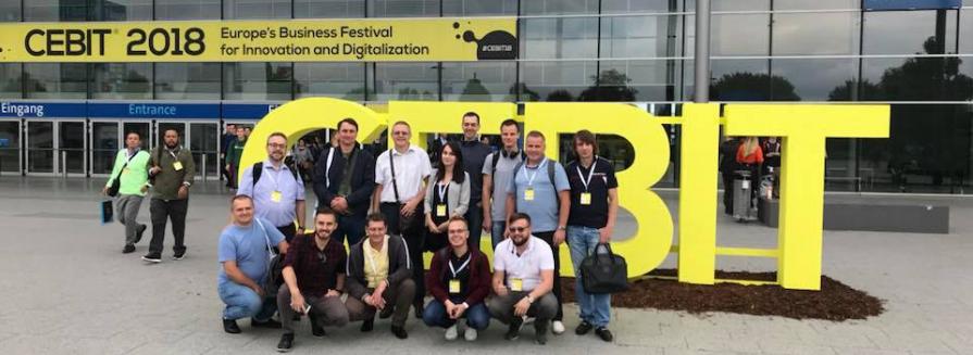 Команда IT-Enterprise на виставці CEBIT18
